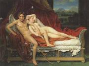 Jacques-Louis David Cupid and psyche (mk02) oil